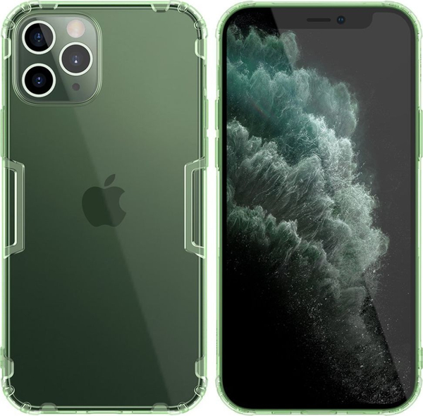 Fotoja e Mbrojtëse e pasme Nillkin Nature për iPhone 12 Pro Max, e gjelbër