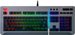 Fotoja e Tastierë mekanike Thermaltake Level 20 RGB Titanium Cherry MX Speed Silver, RGB, e zezë