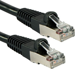 Fotoja e Kabllo rrjeti Lindy, 2 x RJ-45, 10 m, e zezë