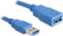Fotoja e Kabllo Delock USB-A - USB-A, 5m, USB 3.0, e kaltër, Picture 1