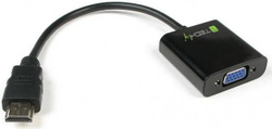Fotoja e Përshtatës AV Techly, HDMI në D-Sub (VGA), i zi