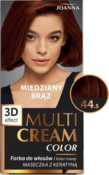 Fotoja e Ngjyrë për flokë Joanna Multi Cream, Nr. 44.5 Copper Brown.