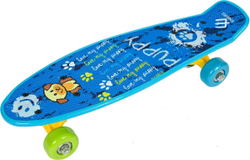 Fotoja e Skateboard Plastic Enero Mini Puppy, 42x12cm, 60kg, i kaltër