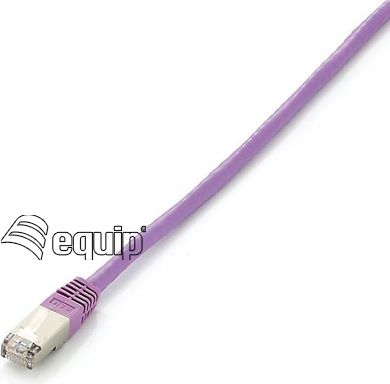 Fotoja e Kabllo e rrjetit Equip Patchcord, cat 6a, S/FTP, 5 m, vjollcë