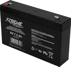 Fotoja e Bateri Xtreme AGM, 6V, 7200mAh, e zezë