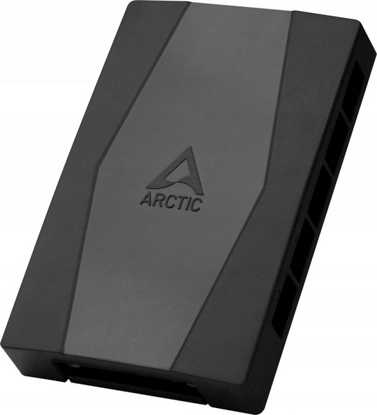 Fotoja e Kontroller për ftohës Arctic Fan HUB, PMW, i zi