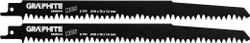 Fotoja e Teh sharre reciproke Graphite, HCS, 240 x 19 x 1.5 mm, 5TPI, 2 copë