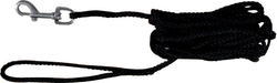 Fotoja e Litar për qen Trixie, nylon 5 m × 5 mm, i zi