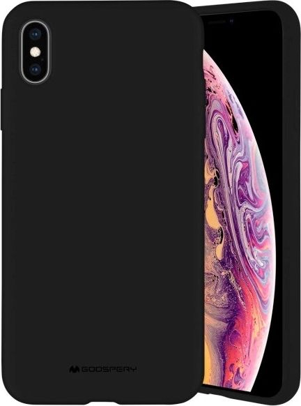 Fotoja e Mbrojtëse për celular Mercury Silicone për Samsung Galaxy A31 A315, e zezë