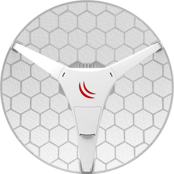 Fotoja e Router MikroTik (LHGG-60ad), 1Gbps, 802.11ad, 60GHz, L3, i bardhë