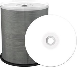 Fotoja e Disqe DVD MediaRange, 4.7GB, 16x, 100 copë, të bardha