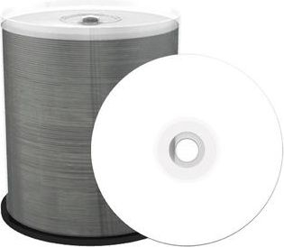 Fotoja e Disqe DVD MediaRange, 4.7GB, 16x, 100 copë, të bardha