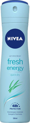 Fotoja e Deodorant për femra Nivea Energy Fresh, 150ml, i kaltër