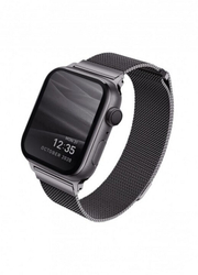 Fotoja e Rrip metalik UNIQ Dante për Apple Watch 42/44mm, i hirtë