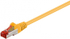 Fotoja e Kabllo interneti Wentronic Goobay Patchcord, CAT6, S/FTP, 3m, e verdhë, Picture 1