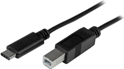 Fotoja e Kabllo StarTech USB-C to USB-B, 1m, e zezë