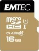 Fotoja e Kartë memorie Emtec Elite Gold MicroSDHC (ECMSDM16GHC10GP), 16GB, Class 10, UHS-I/U1