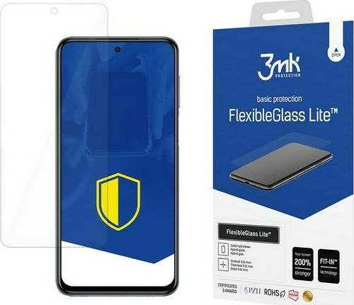 Fotoja e Xham mbrojtës 3MK FlexibleGlass Lite për Xiaomi Redmi Note 9S, transparent