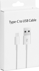 Fotoja e Kabllo USB Partner Tele.com, USB-A - USB-C, 1m, e bardhë