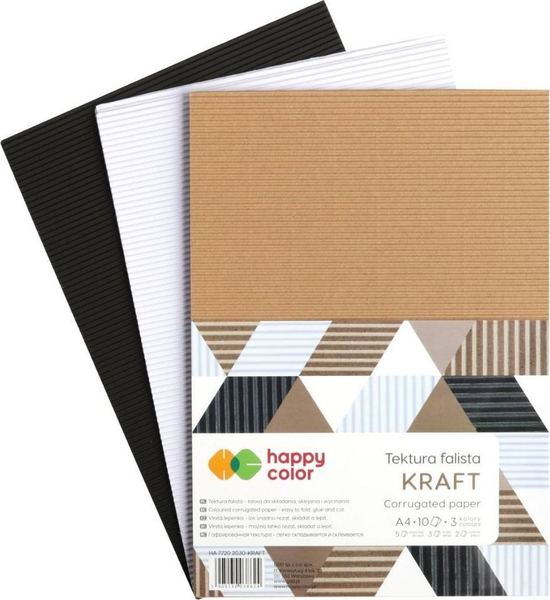 Fotoja e Set kartona Happy Color, 10 copë, me dizajn shumëngjyrësh
