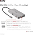 Fotoja e Club3D HUB USB-C 9v1, HDMI, VGA, 2x USB-A Gen1, RJ45, SD, PD 100W, Picture 6