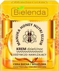 Fotoja e Krem për fytyrë Bielenda Manuka Honey Nutri Elixir, 50 ml