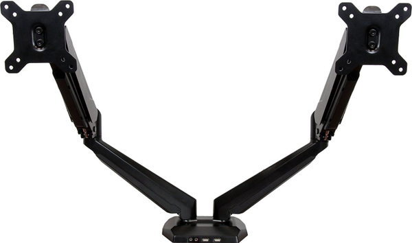 Fotoja e Mbajtëse tavoline StarTech për dy monitorë, 12" - 34", e zezë