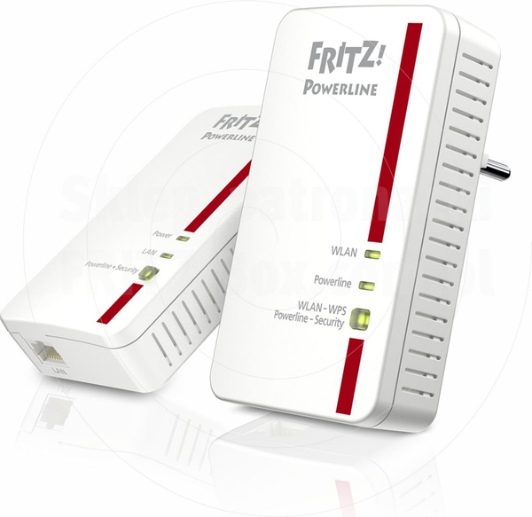 Fotoja e Set përshtatës AVM Fritz! Powerline, 2 copë, 1240E, WLAN, i bardhë