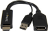 Fotoja e Përshtatës AV StarTech HDMI - DisplayPort + USB-A (HD2DP), i zi, Picture 1
