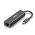 Fotoja e Stacion docking Choetech HUB HUB-U02, 4në1, 3x USB-A 3.0, RJ45, Picture 1