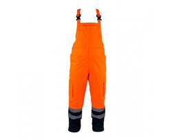 Fotoja e Pantallona pune Lahti Pro Winter Warning Dungarees, XXXL, portokalli