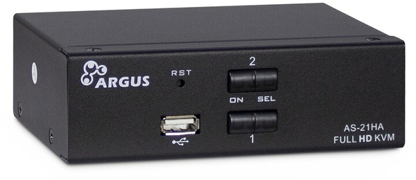 Fotoja e Switch KVM INTER-TECH AS-21HA, 2-porte, HDMI