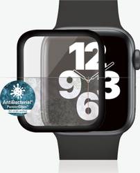 Fotoja e Xham mbrojtës PanzerGlass për Apple Watch Series 4/5/6, 40 mm, i zi