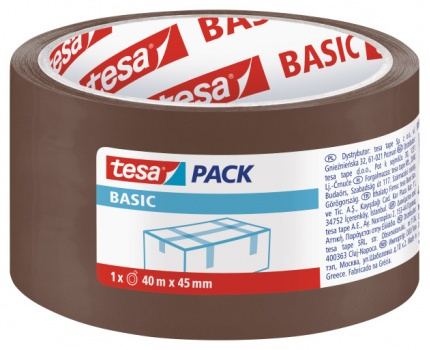 Fotoja e Shirit ngjitës për paketime Tesa BASIC, i kaftë