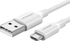 Fotoja e Kabllo USB-A në micro-USB UGREEN US289, 1 m, 2,4 A, PVC, e bardhë, Picture 1