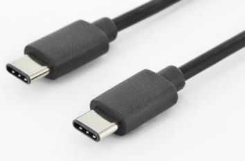 Fotoja e Kabllo Digitus USB-C - USB-C, 1.8m, e zezë