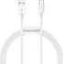 Fotoja e Kabllo Baseus USB-A – USB-C, 1m, e bardhë, Picture 1