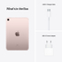 Fotoja e Apple iPad mini 6, Cellular, 64GB, Pink, Picture 10
