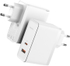 Fotoja e Karikues Baseus GaN5 Pro, USB-C, USB-A, 100W, i bardhë, Picture 2