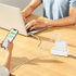 Fotoja e Karikues Baseus GaN5 Pro, USB-C, USB-A, 100W, i bardhë, Picture 10
