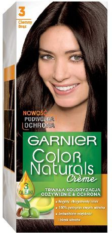 Fotoja e Ngjyrë për flokë Garnier Color Naturals Creme, nr. 3 Dark Brown