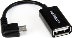 Fotoja e Përshtatës USB StarTech microUSB - USB (UUSBOTGRA), i zi