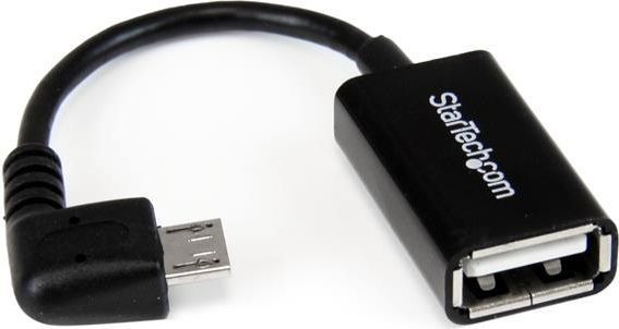Fotoja e Përshtatës USB StarTech microUSB - USB (UUSBOTGRA), i zi