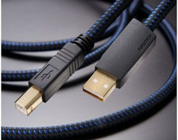Fotoja e Kabllo Furutech-ADL, USB-A në USB-B, 1.2m, e zezë