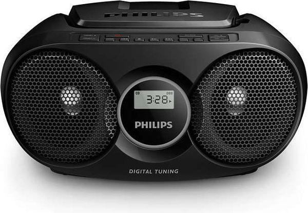 Fotoja e Radio Philips AZ215B/12, e zezë