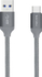 Fotoja e Kabllo Nevox USB-A – USB-C, 2m, e hirtë, Picture 1