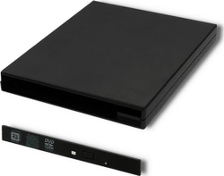 Fotoja e Kutia e jashtme Qoltec për SATA CD/DVD, USB 2.0