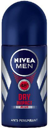 Fotoja e Deodorant për meshkuj Nivea Dry Impact, 50ml, i kaltër