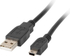 Fotoja e Kabllo Lanberg USB 2.0 MINI CABLE AM-BM5P (CANON) CA-USBK-10CC-0003-BK - CA-USBK-10CC-0003-BK, 30cm, e zezë, Picture 1