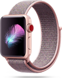 Fotoja e Rrip Tech-Protect Nylon për Apple Watch 1/2/3/4/5/6, 38/40mm, rozë